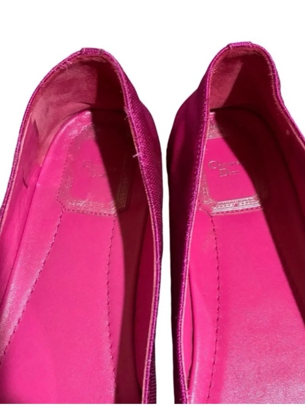 Dior Fushia Embellished
Espadrille Flats Pink
Authentic size 8.5 - Picture 5 of 12
